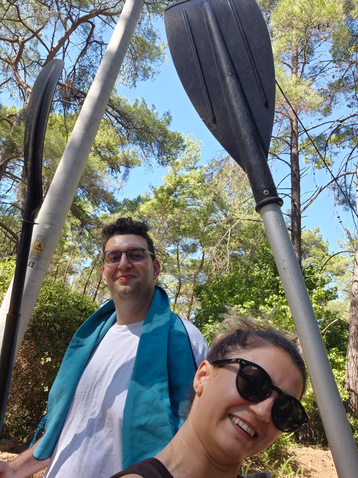 Doğada birlikte çekildiğimiz bir anı